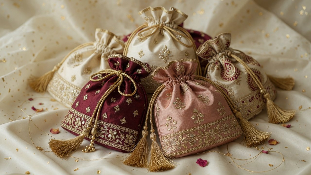 Collection of handcrafted potlees